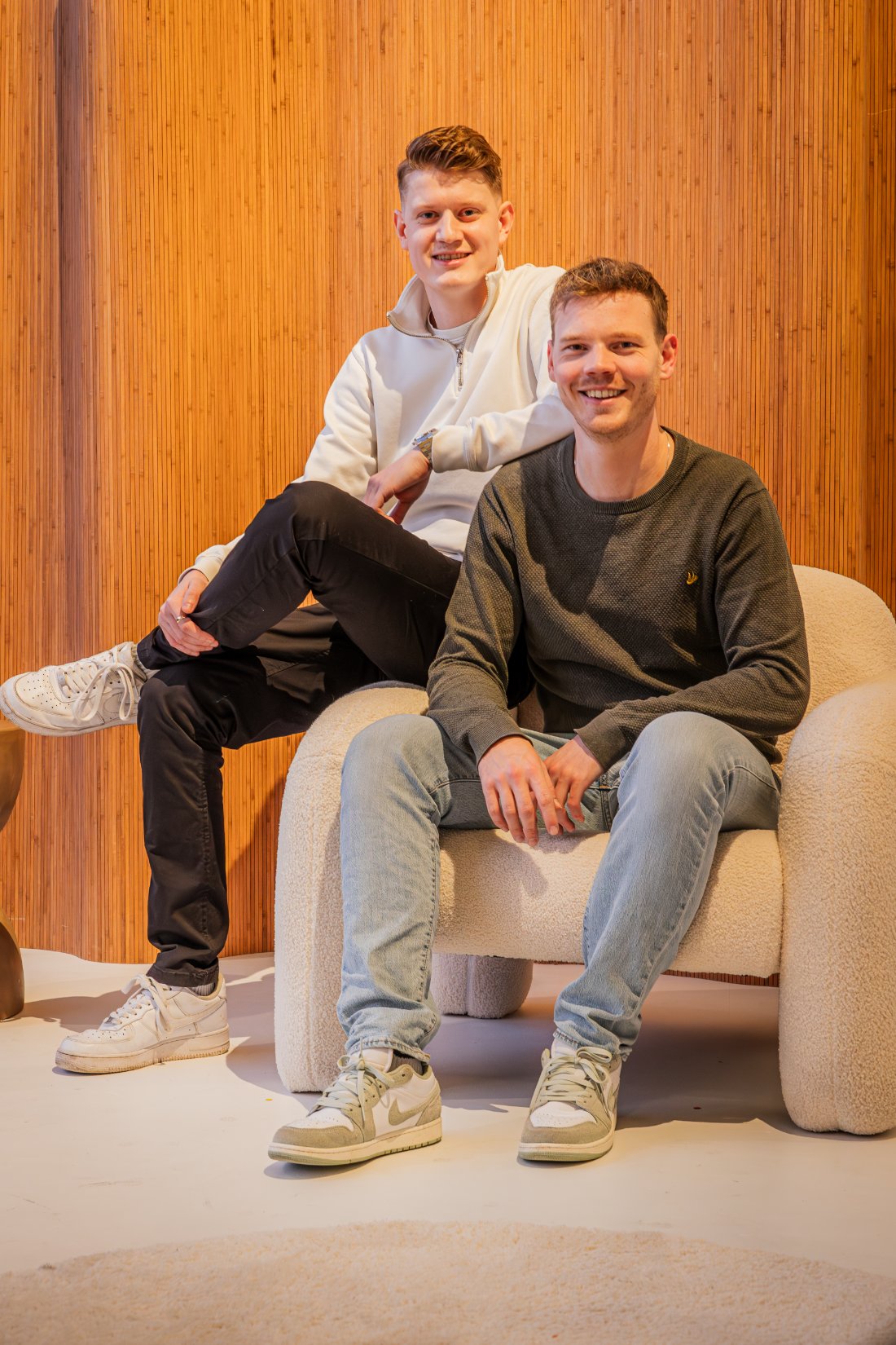 Sam en Noud, oprichters van Amazonadvies