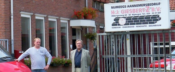 Aannemersbedrijf Giesbertz in Nijmegen