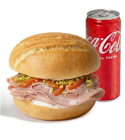 Bol Mortadella met cola