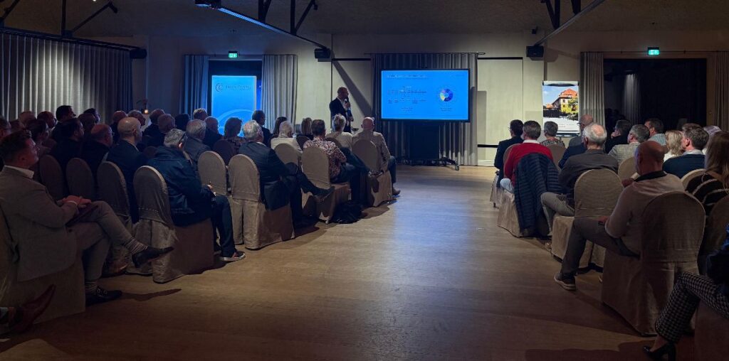 Zaal met relaties tijdens de Tresor Capital Relatiedag